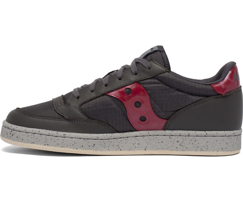 Women's Saucony Jazz Court Originals Black / Red | Singapore 047XYUF